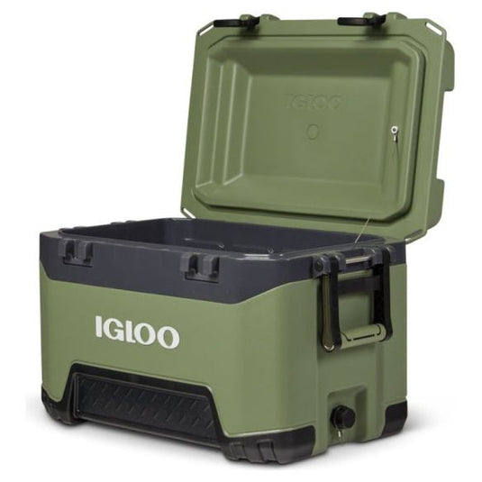 Igloo 52 koelbox voor de bouw 49 liter legergroen zwart