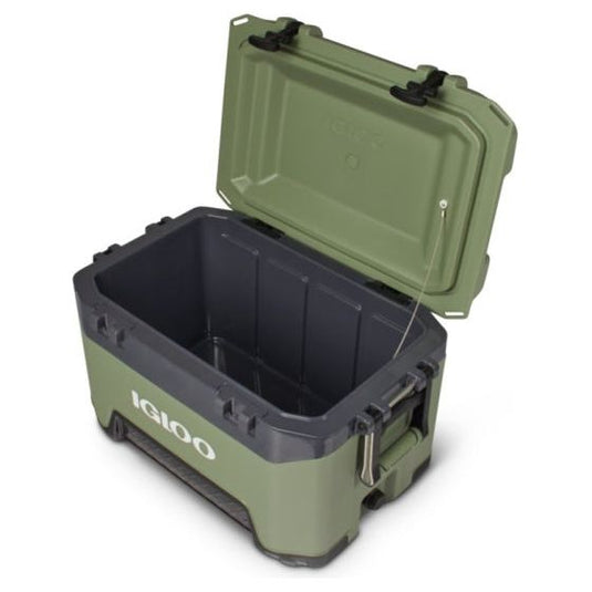 Igloo 52 koelbox voor de bouw 49 liter legergroen zwart