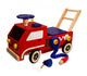 I'm toy Loop duwwagen brandweer junior rood blauw