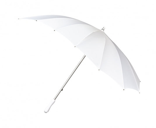 Falcone Paraplu hartvormig 110 cm polyester wit