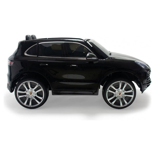 Injusa Porsche Cayenne S Elektrische Kinderauto 12V Zwart