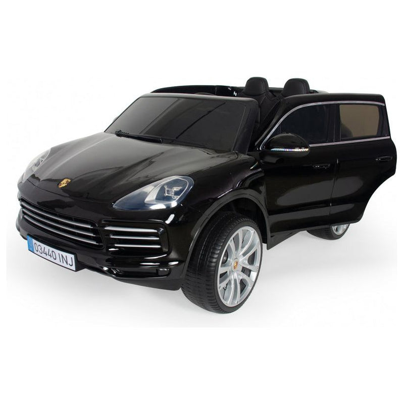 Load image into Gallery viewer, Injusa Porsche Cayenne S Elektrische Kinderauto 12V Zwart
