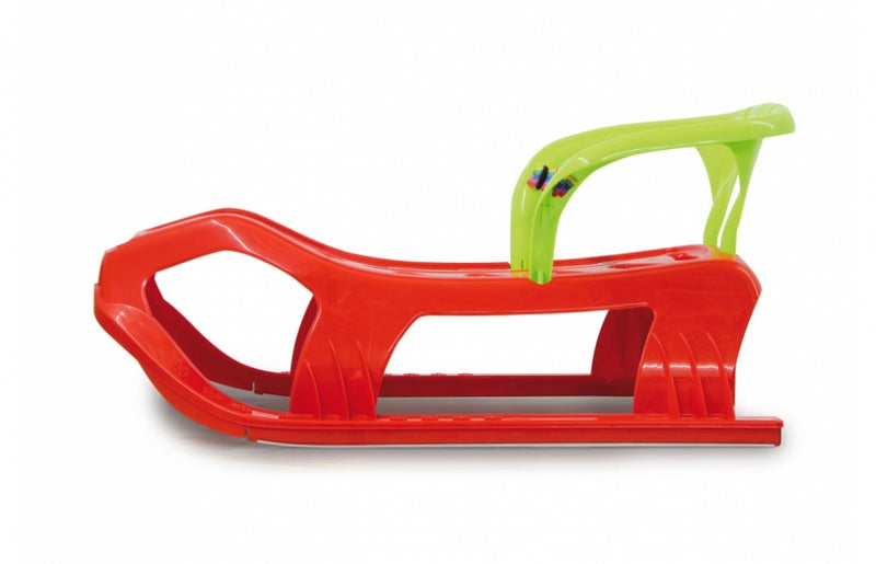 Load image into Gallery viewer, Jamara Snow Star slee met rugleuning 90 cm rood
