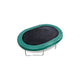 Jumpking Trampoline afdekhoes zwart ovaal 3,05 x 4,57 meter