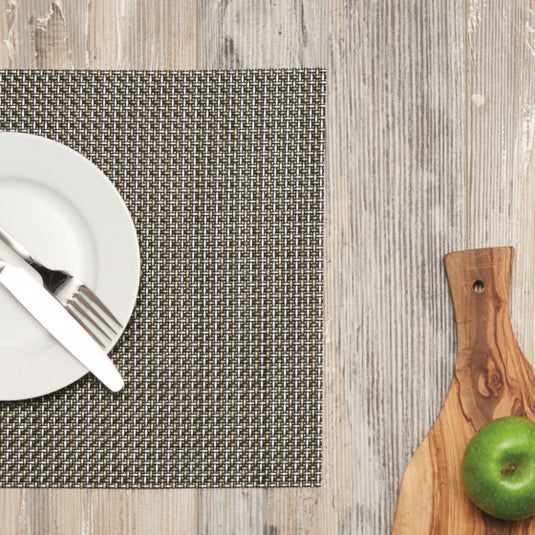 Kitchencraft Placemat Metallic 30 x 45 cm PVC goud antraciet
