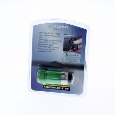 Load image into Gallery viewer, Konus Zaklamp Oplaadbaar 12V Konuslighter
