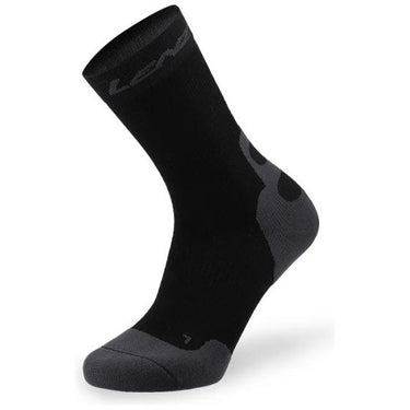 Lenz Sokken Compression 7.0 Mid merinowol zwart maat 35-38