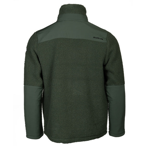 Load image into Gallery viewer, Life line Artic Sherpa Fleece Jack heren groen maat 3XL
