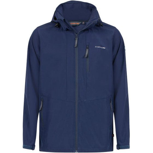 Life line Hidde Softshell Jas Heren Blauw Maat XXL (52)