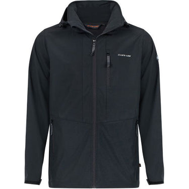 Life line Hidde softshell jas heren zwart maat L