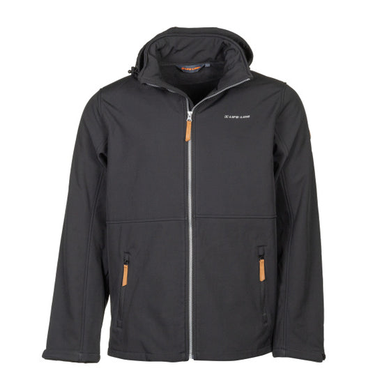 Life line Kasper softshell jacket heren zwart maat L