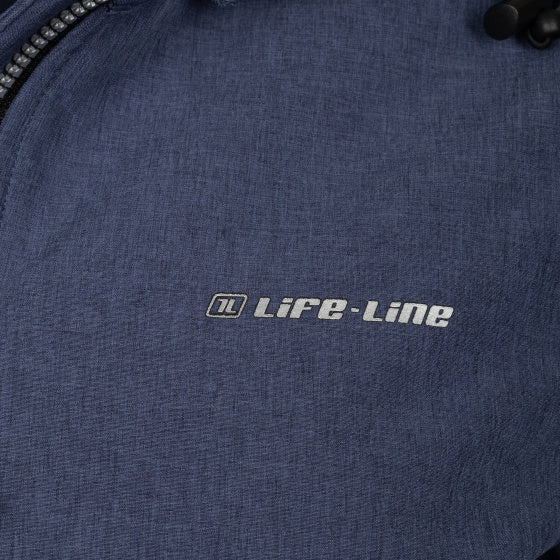 Load image into Gallery viewer, Life line Kya softshell parka dames donkerblauw maat 3XL

