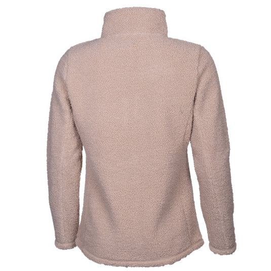Life line Lorne Sherpa Fleecejas dames beige maat 4XL