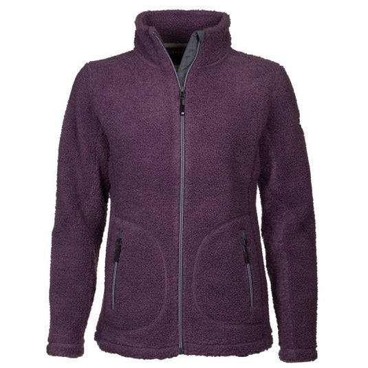 Life line Lorne Sherpa Fleecejas dames paars maat 4XL