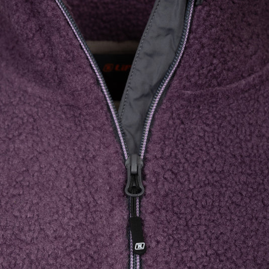 Life line Lorne Sherpa Fleecejas dames paars maat L