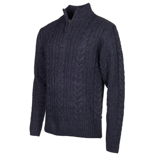 Life line Marcel sweater knit half zip heren donkerblauw maat XXL