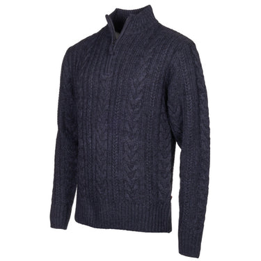 Life line Marcel sweater knit half zip heren donkerblauw maat 3XL