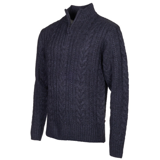 Load image into Gallery viewer, Life line Marcel sweater knit half zip heren donkerblauw maat 4XL
