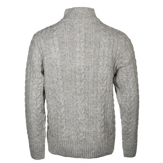 Load image into Gallery viewer, Life line Marcel sweater knit half zip heren lichtgrijs maat XL

