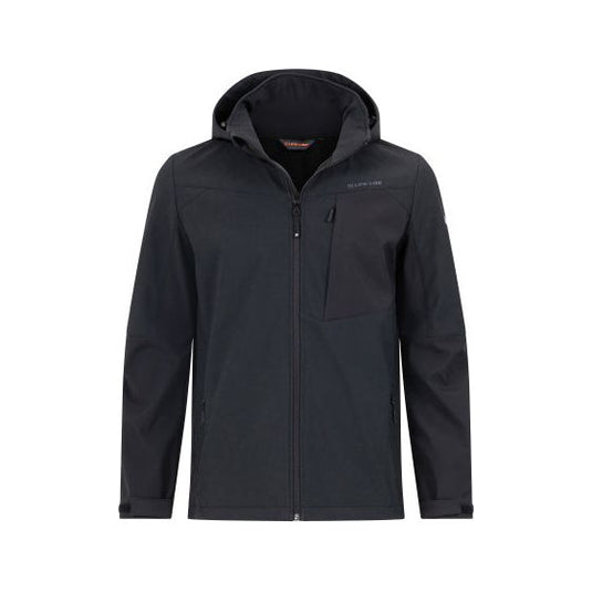 Life line Murray Softshell Jacket heren zwart maat M