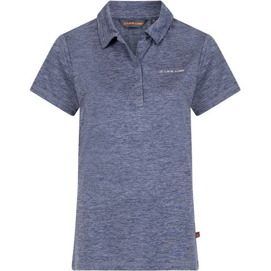 Life line Pamela polo dames blauw maat 44