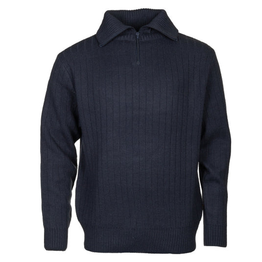 Life line PL Kotterstrui heren knit half zip blauw maat 4XL