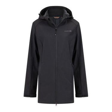 Life line Wellington Softshell Parka dames zwart maat 3XL