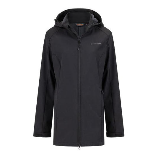 Life line Wellington Softshell Parka dames zwart maat M