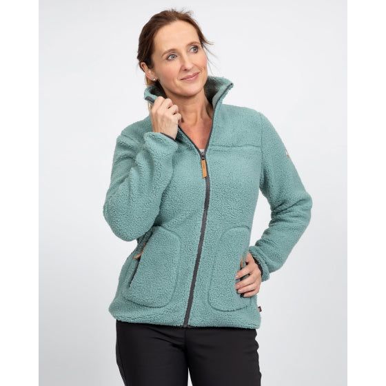 Load image into Gallery viewer, Life line Wendy fleecevest dames groen maat 3XL
