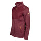 Life line Willemijn fleecevest dames bordeaux maat L