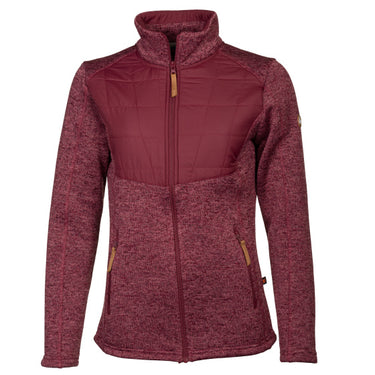 Life line Willemijn fleecevest dames bordeaux maat XXL