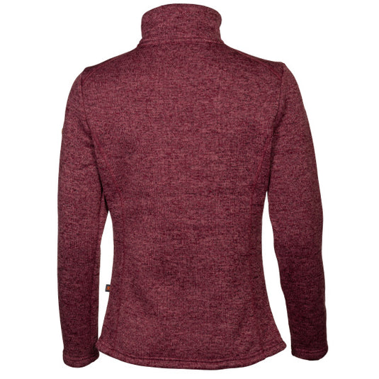Life line Willemijn fleecevest dames bordeaux maat M