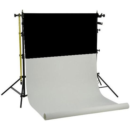 Load image into Gallery viewer, Linkstar Achtergrond Systeem BSK-2P + 2 Papier Achtergronden
