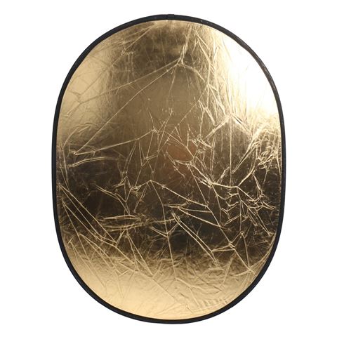 Linkstar Reflectiescherm 2 in 1 R-6090GS Goud Zilver 60x90 cm