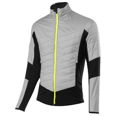 Löffler Hybride jack PL60 heren polyester zilvergrijs zwart mt 46