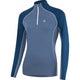 Löffler Thermoshirt Midlayer CB dames modal katoen jeansblauw mt 40