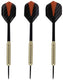 Longfield darts Steeltip Dartpijl Set 18 gram Zwart Donkerrood 3 stuks