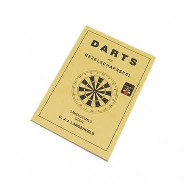 Longfield games Scoreboard voor darts met spelregelboekje 45x 30 cm