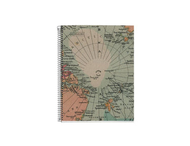 Miquelrius Notitieboek Landkaart A5 Gelinieerd 80 blz