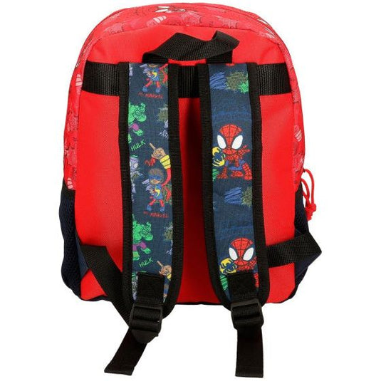 Marvel Spider-man Go rugzak junior rood zwart