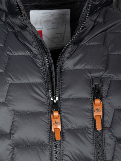 Maupiti Murdock II fashion padded jack heren donkergrijs maat L