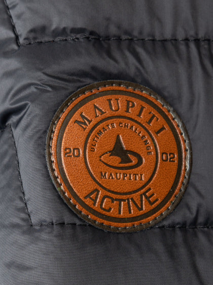 Load image into Gallery viewer, Maupiti Murdock II fashion padded jack heren donkergrijs maat L
