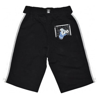 Max buddies Short Catcher jongens katoen zwart maat 164