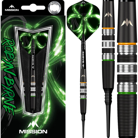 Mission Mission Robyn Byrne Black Titanium Soft Tip 18 Gram