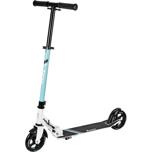 Move 145 2-wiel kinderstep opvouwbaar voetrem lichtblauw wit