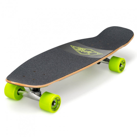 Load image into Gallery viewer, Osprey Skateboard Overturn Cruiser 70 cm hout aluminium zwart
