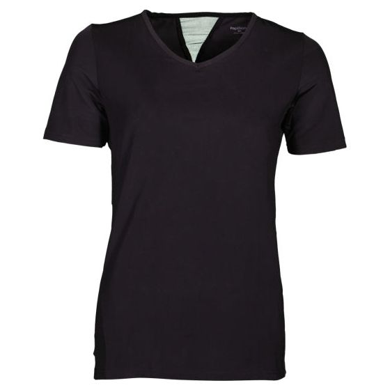 Load image into Gallery viewer, Papillon Fitness shirt s sl v-neck dames zwart maat M
