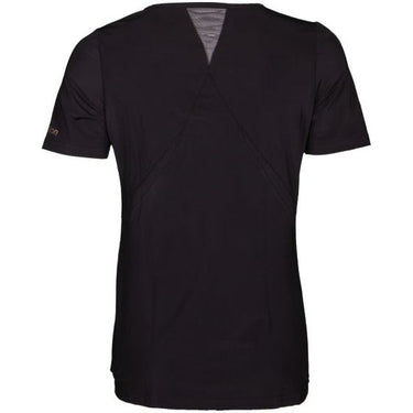 Papillon Fitness shirt s sl v-neck dames zwart maat M