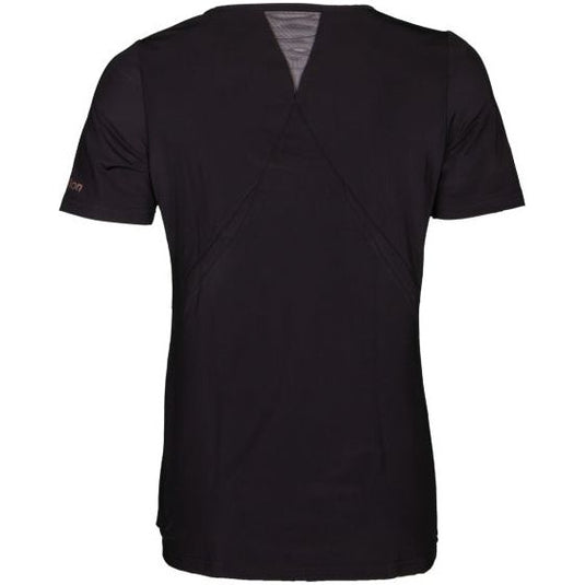 Papillon Fitness shirt s sl v-neck dames zwart maat M