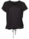 Papillon Loose fit sportshirt ronde hals dames zwart maat M